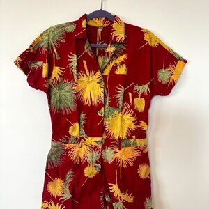 Free People Malibu Shorts Romper Small